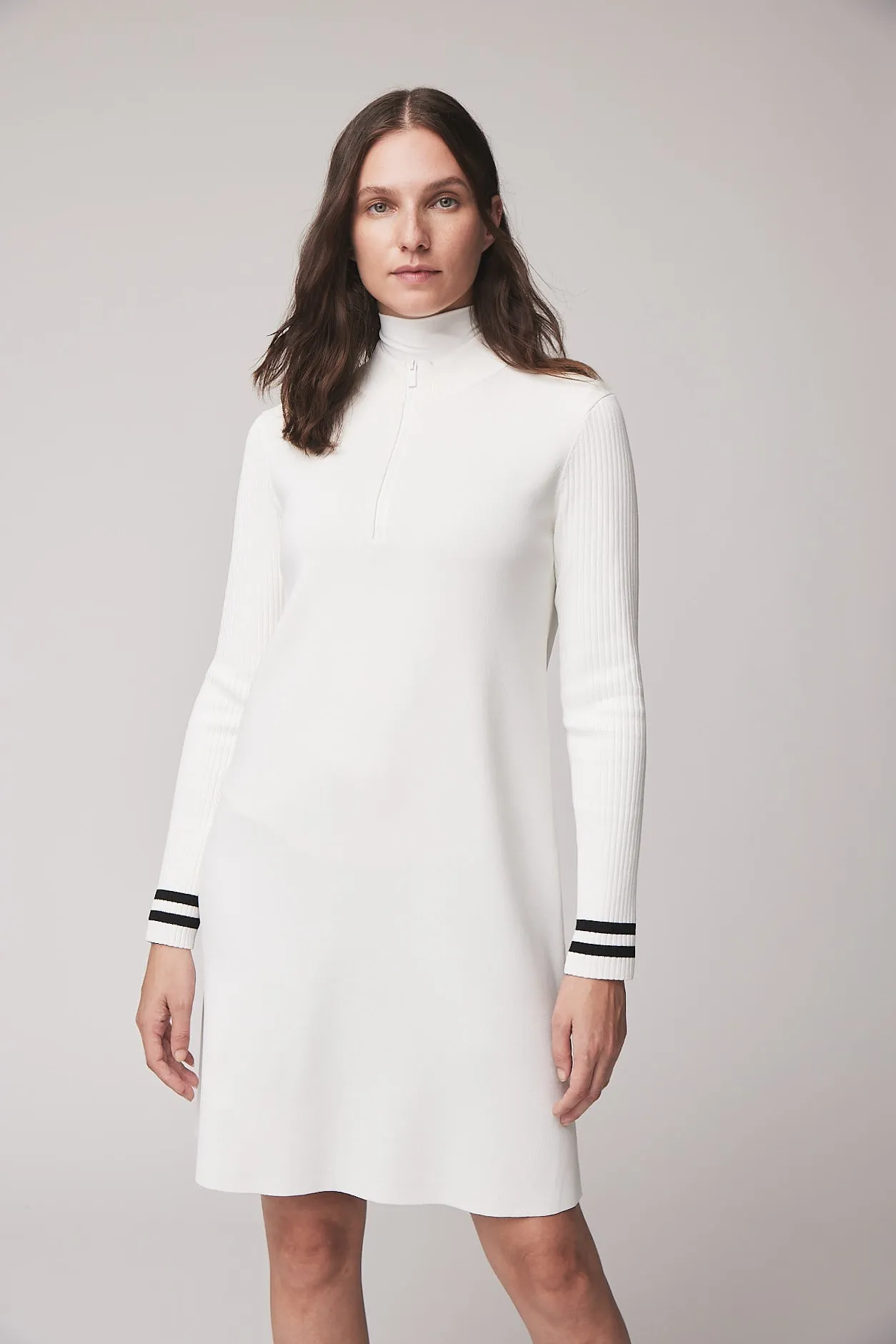 1/4 Zip Sweater Dress