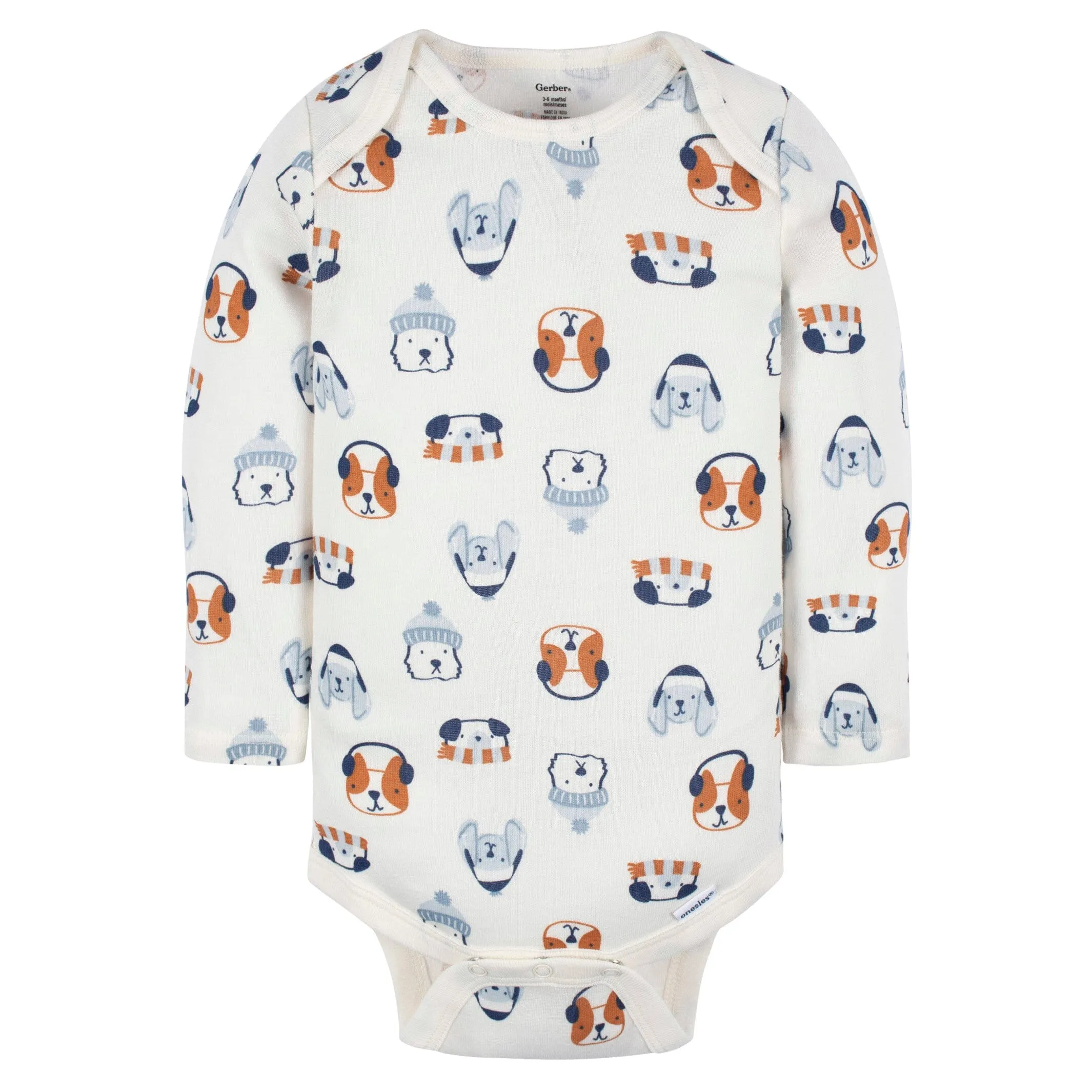 6-Pack Baby Boys Snow Much Fun Onesies® Bodysuits