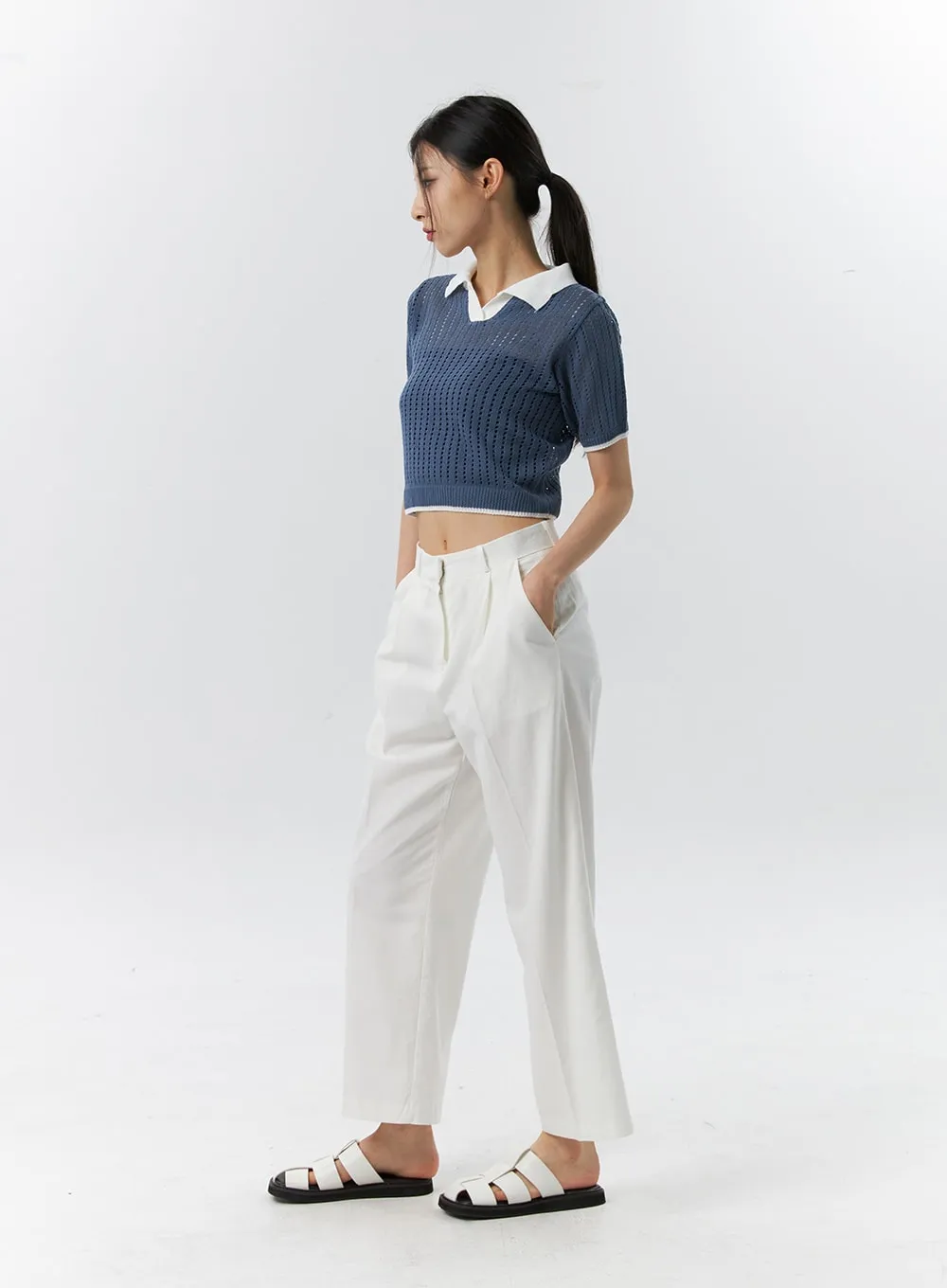 Ankle Tailored Pants IL326