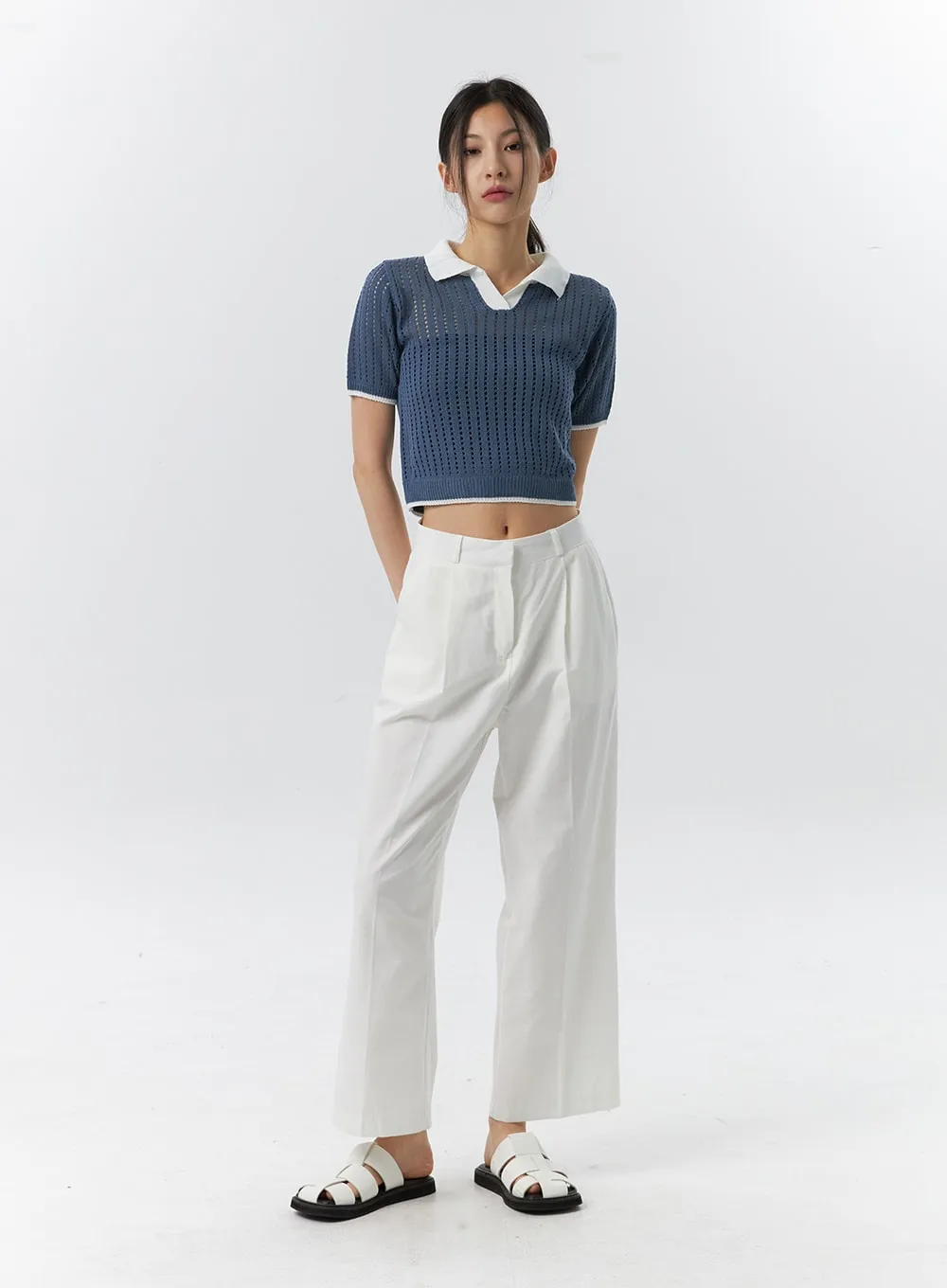 Ankle Tailored Pants IL326