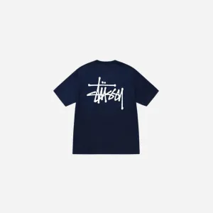 BASIC STUSSY TEE NAVY