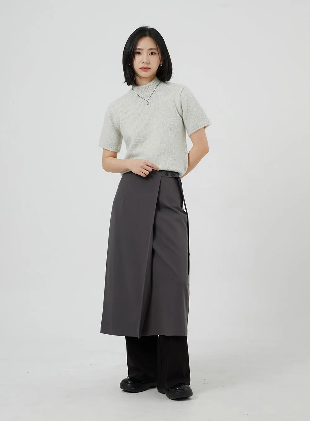 Bootcut Tailored Pants OF314