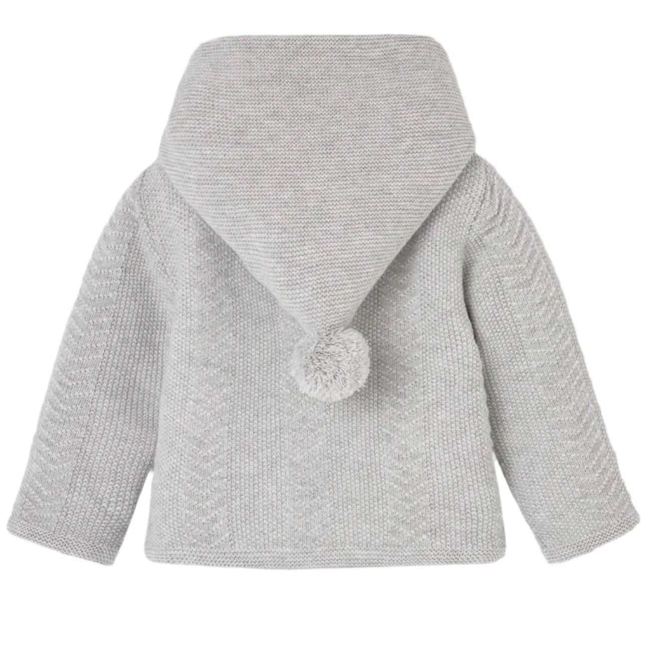 Boys Grey Knitted Jacket