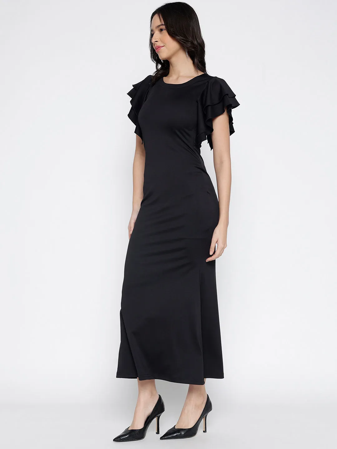 Classic Charm Midi Dress