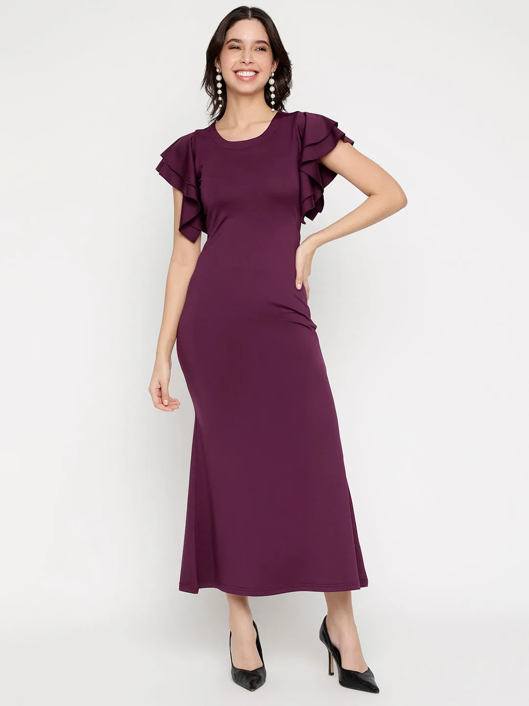 Classic Charm Midi Dress