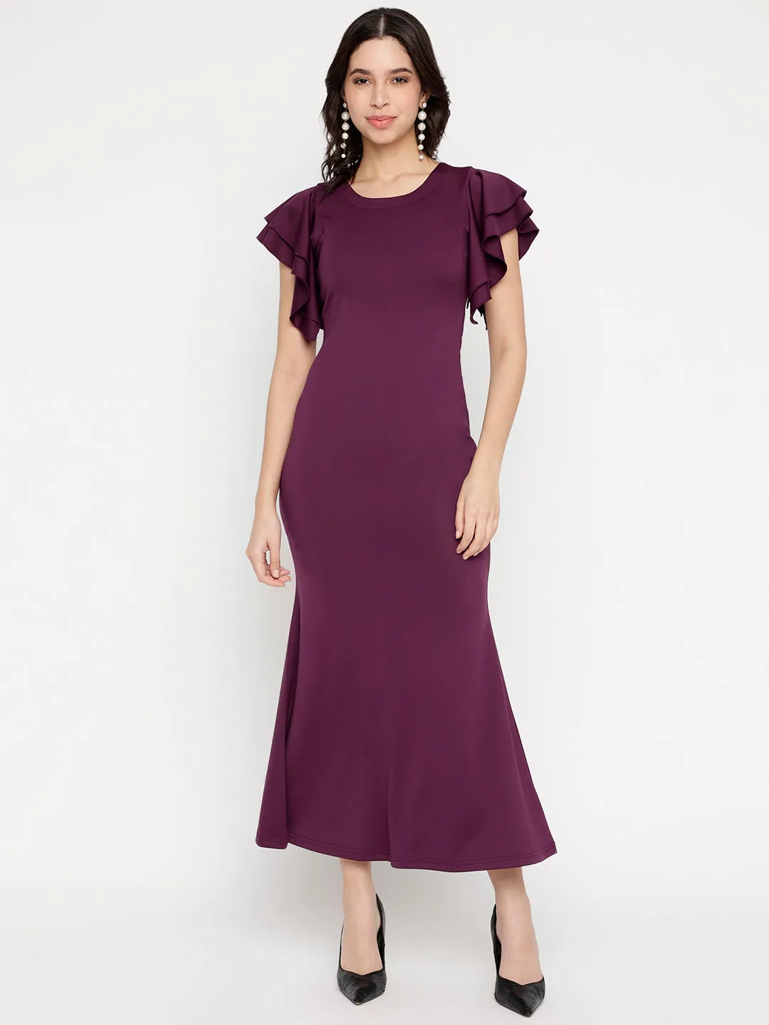 Classic Charm Midi Dress