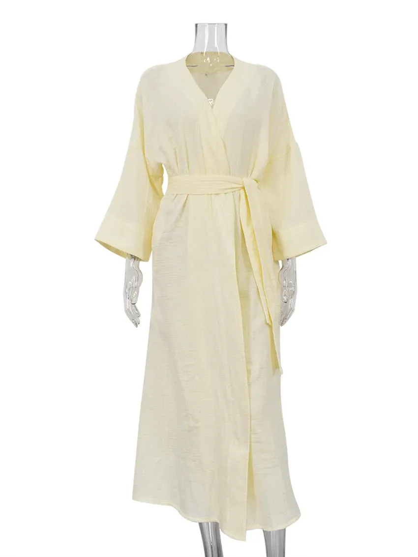 Cotton Robe for Lounging Essential Home Wear