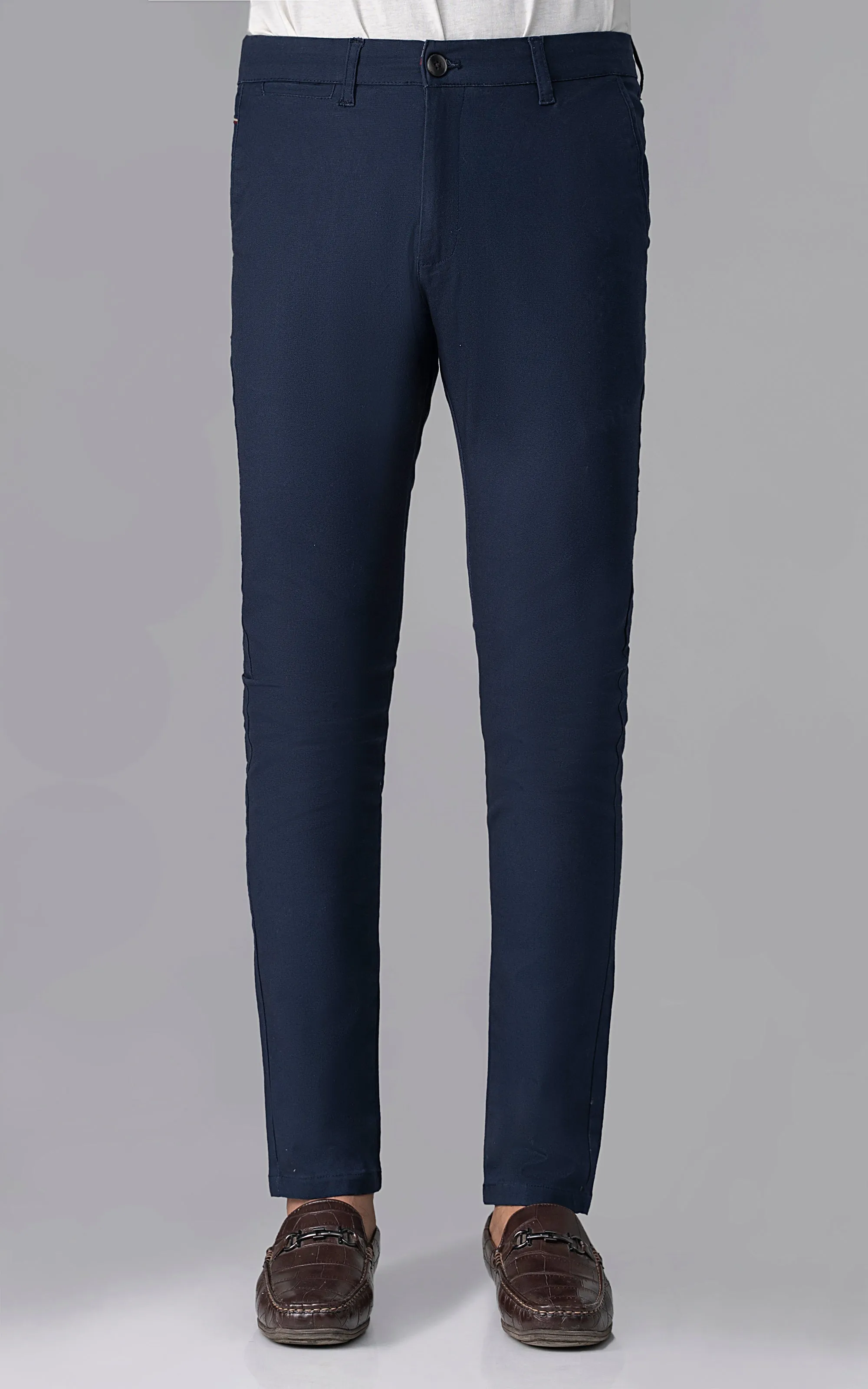 CROSS POCKET DOBBY PANT NAVY