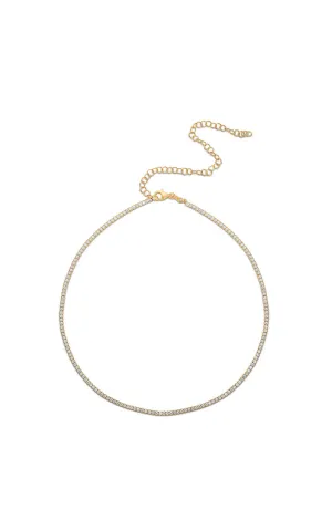 Dainty Tennis Choker Necklace