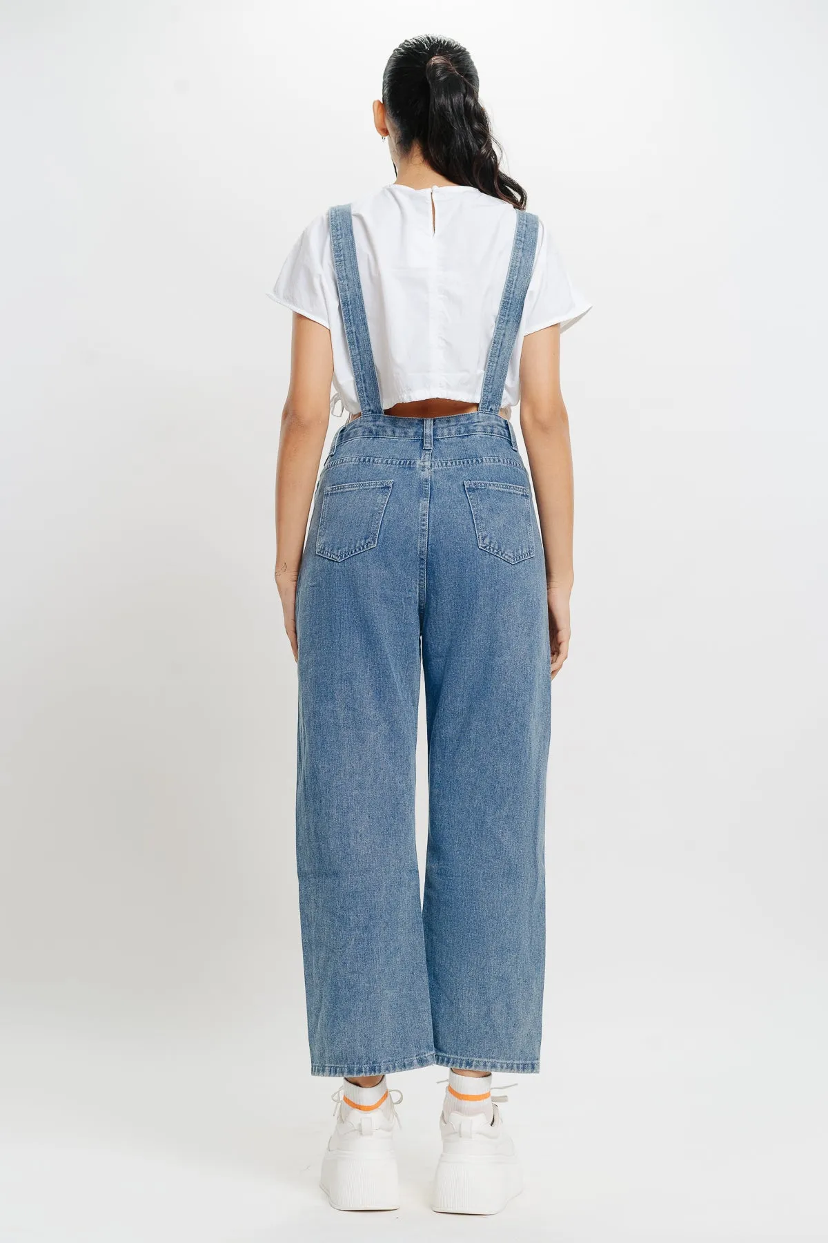 Denim Straight Fit Dungaree