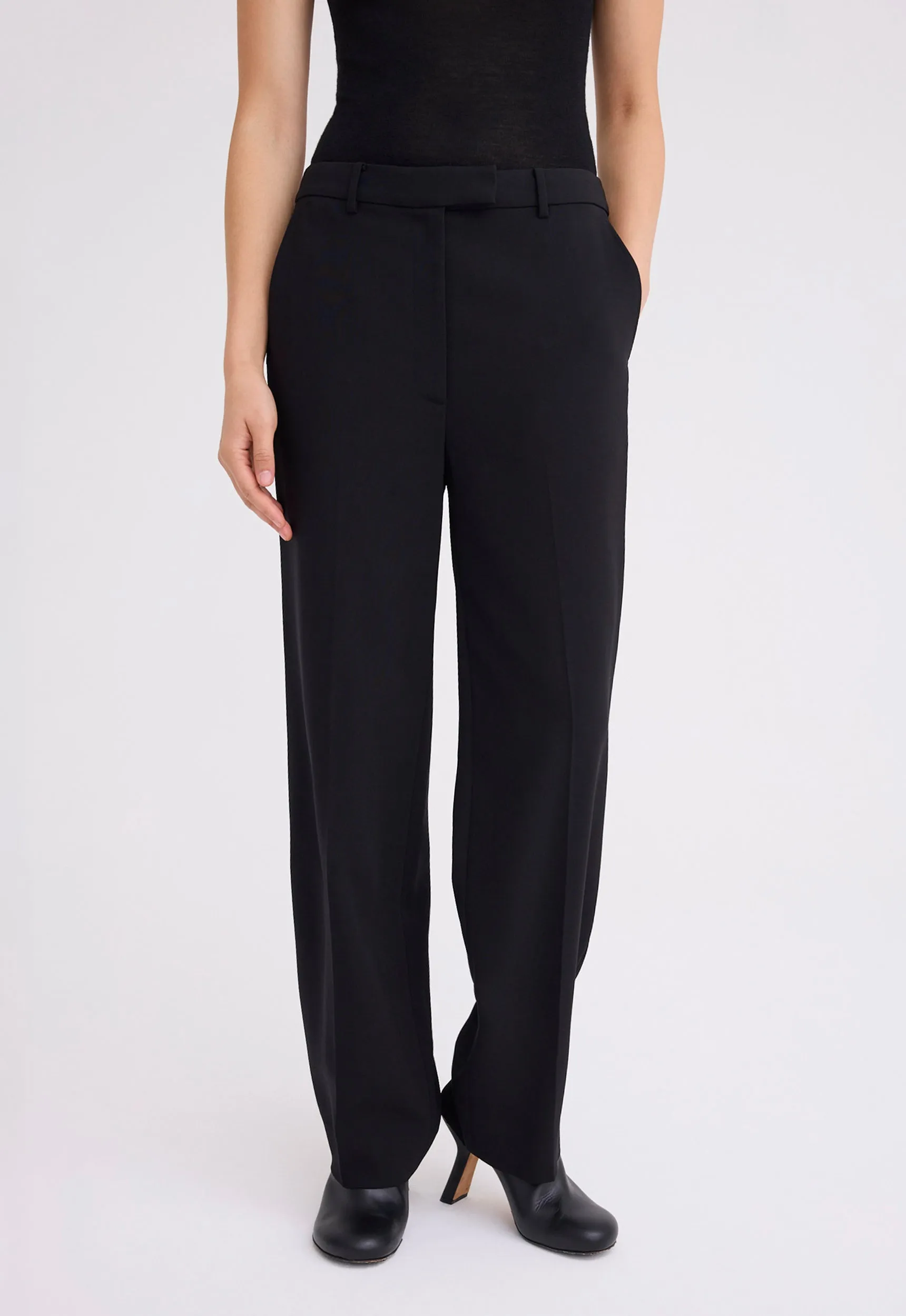 Dolan Tailored Suit Pant - Black