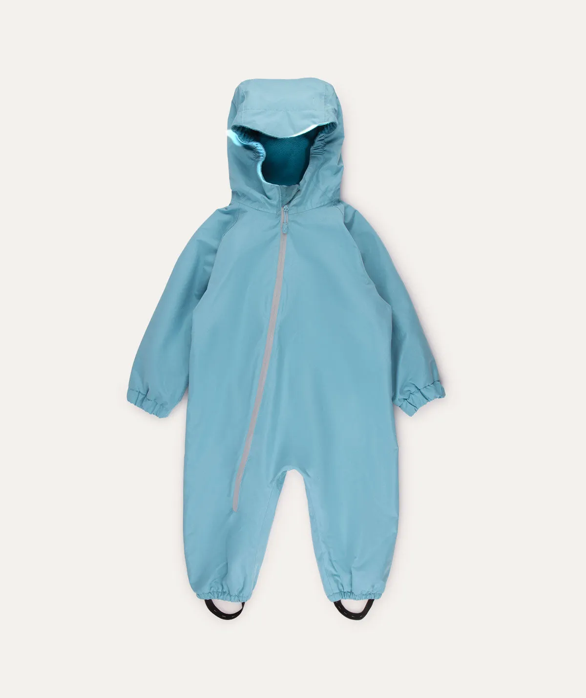 Fleece Lined Puddle Suit - Blue  Sky