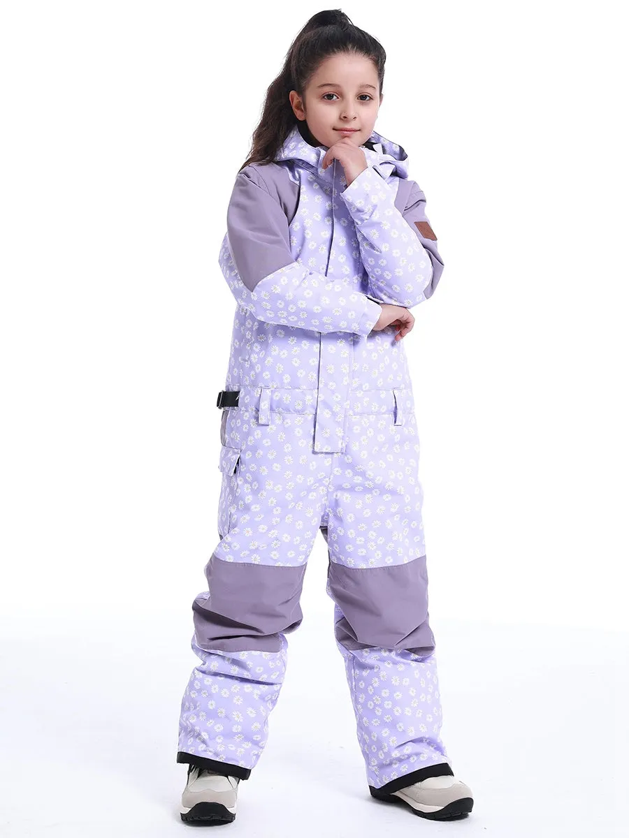 Girls One Piece Ski Suits