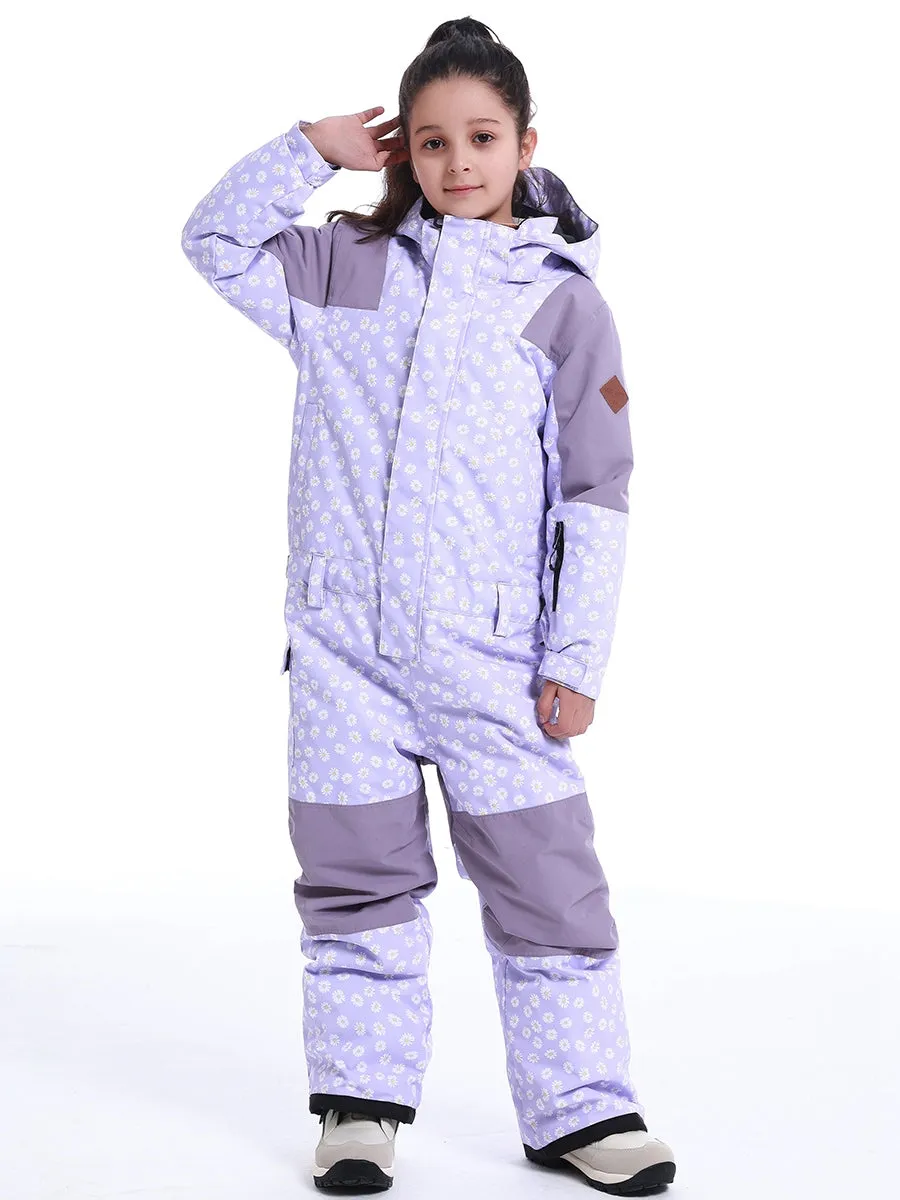 Girls One Piece Ski Suits