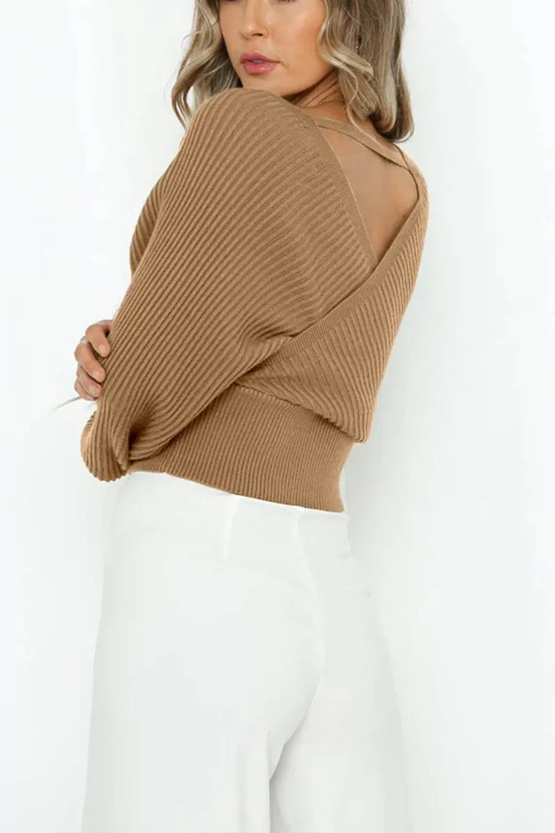 HWS1211 Cozy Chic Wrap Sweater