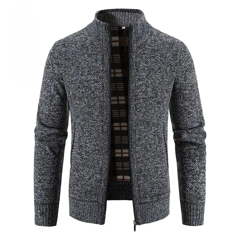 Luxury Fleece Men's Cardigan