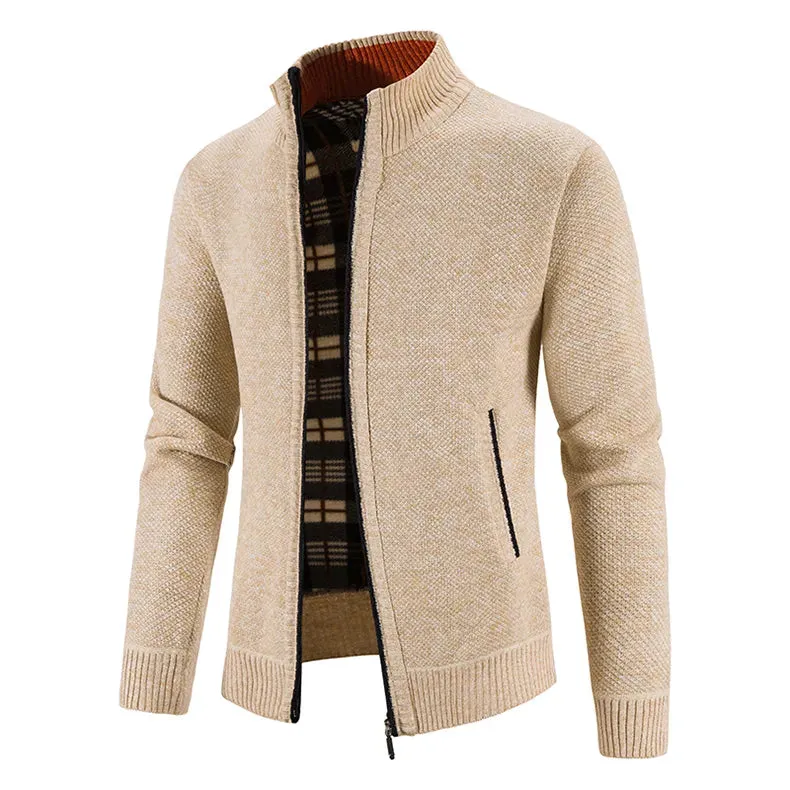 Luxury Fleece Men's Cardigan