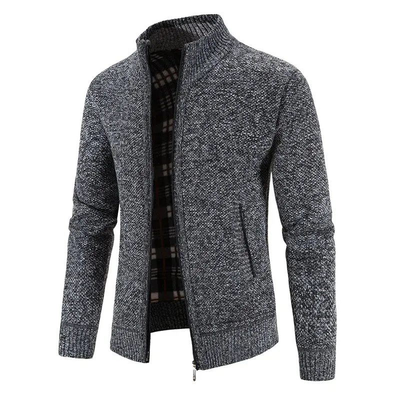 Luxury Fleece Men's Cardigan