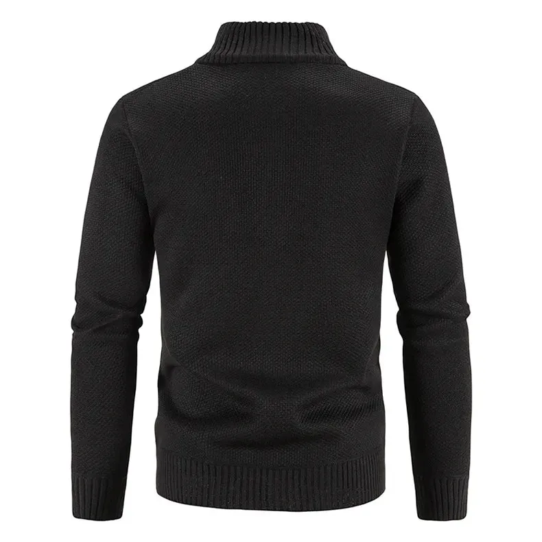 Luxury Fleece Men's Cardigan