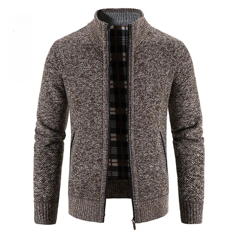 Luxury Fleece Men's Cardigan