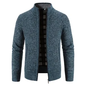 Luxury Fleece Men's Cardigan