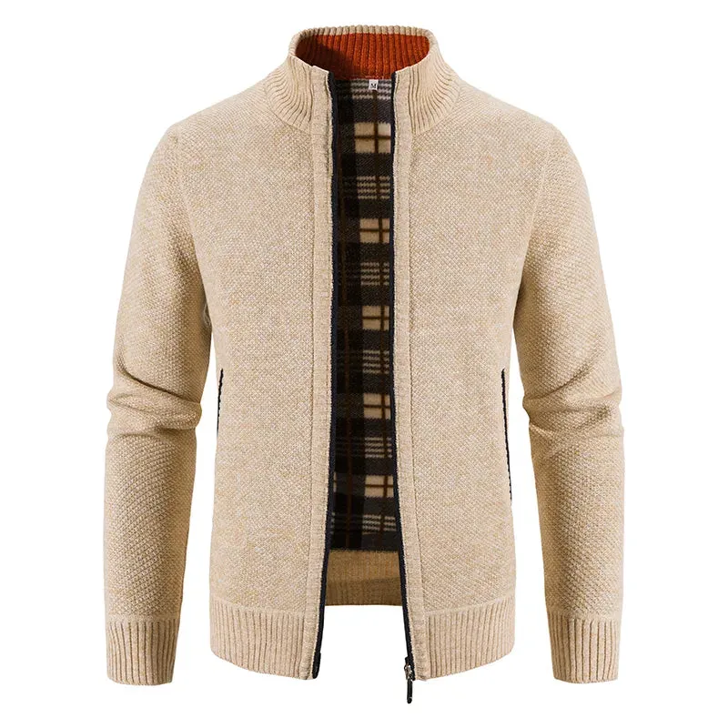 Luxury Fleece Men's Cardigan