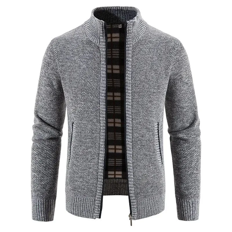 Luxury Fleece Men's Cardigan