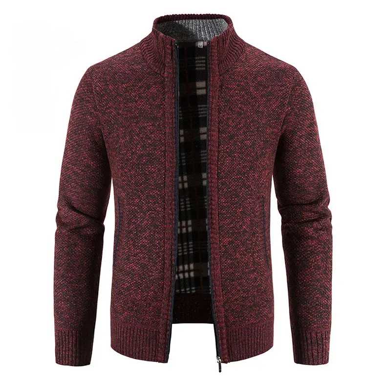 Luxury Fleece Men's Cardigan