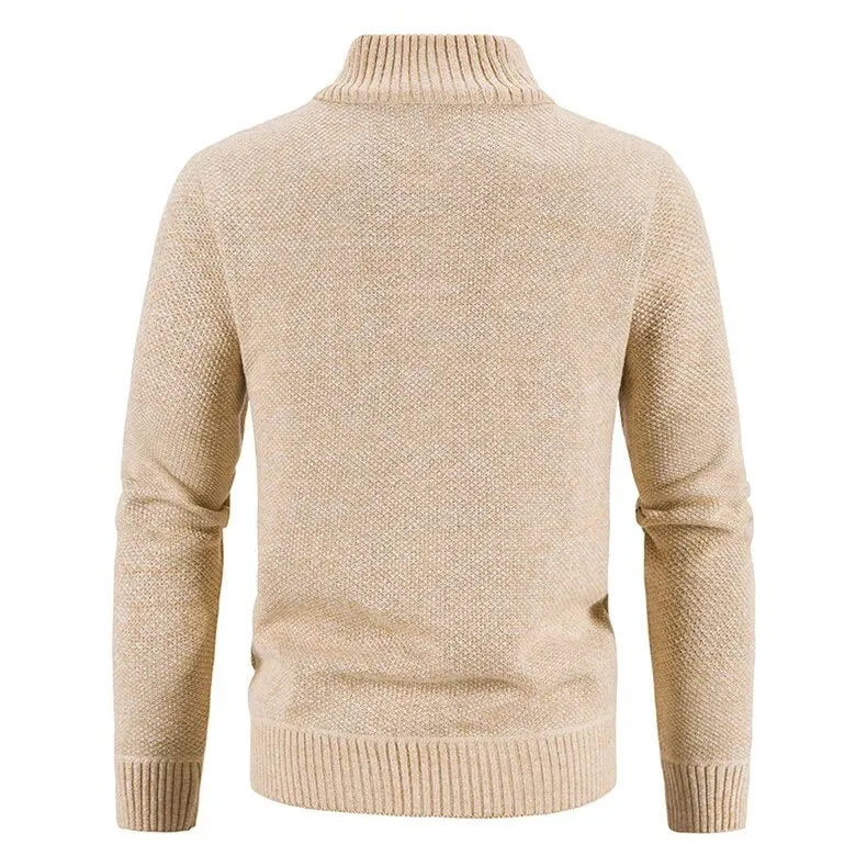 Luxury Fleece Men's Cardigan