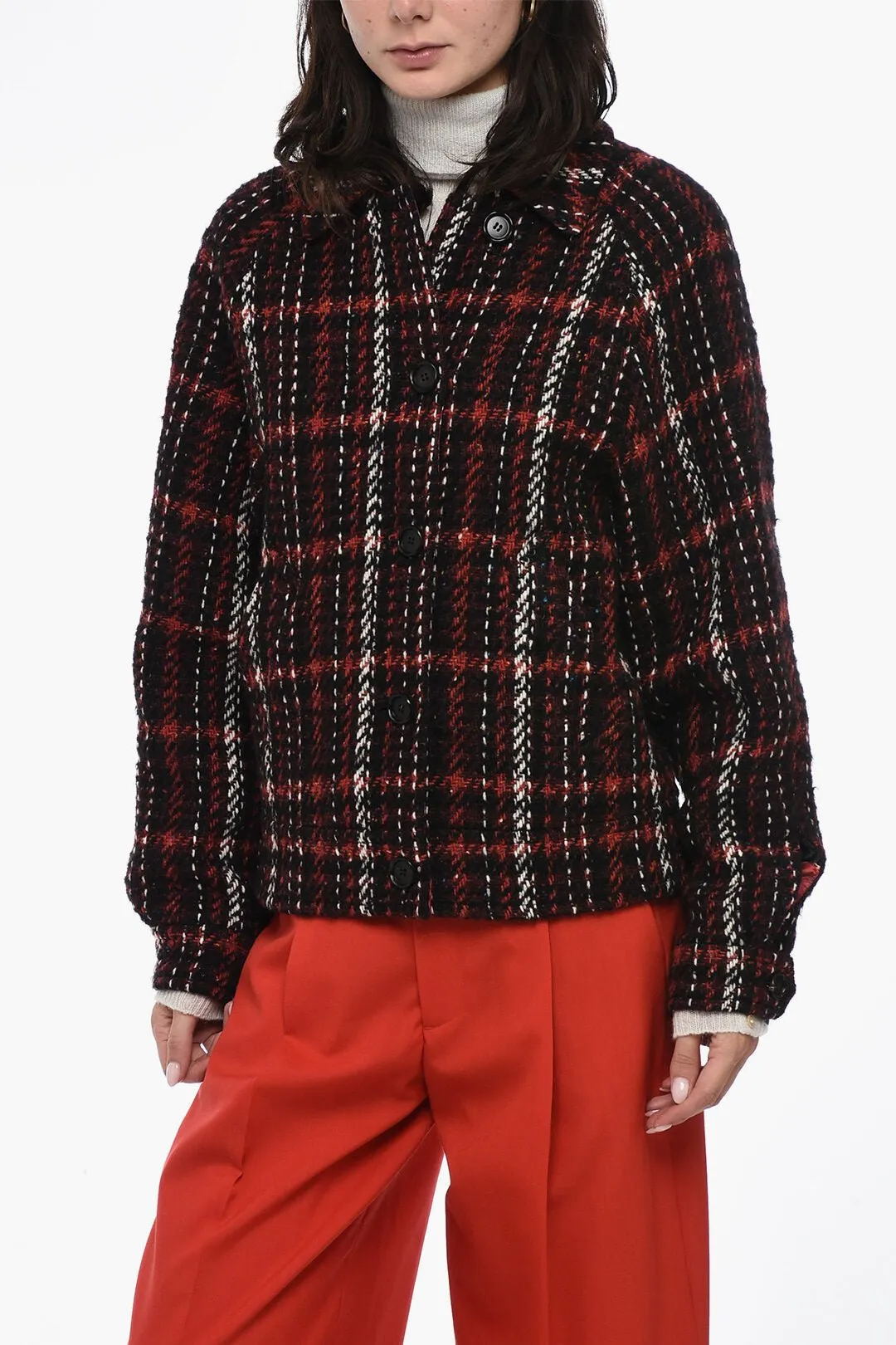 Marni Reversible Knitted Wool Jacket