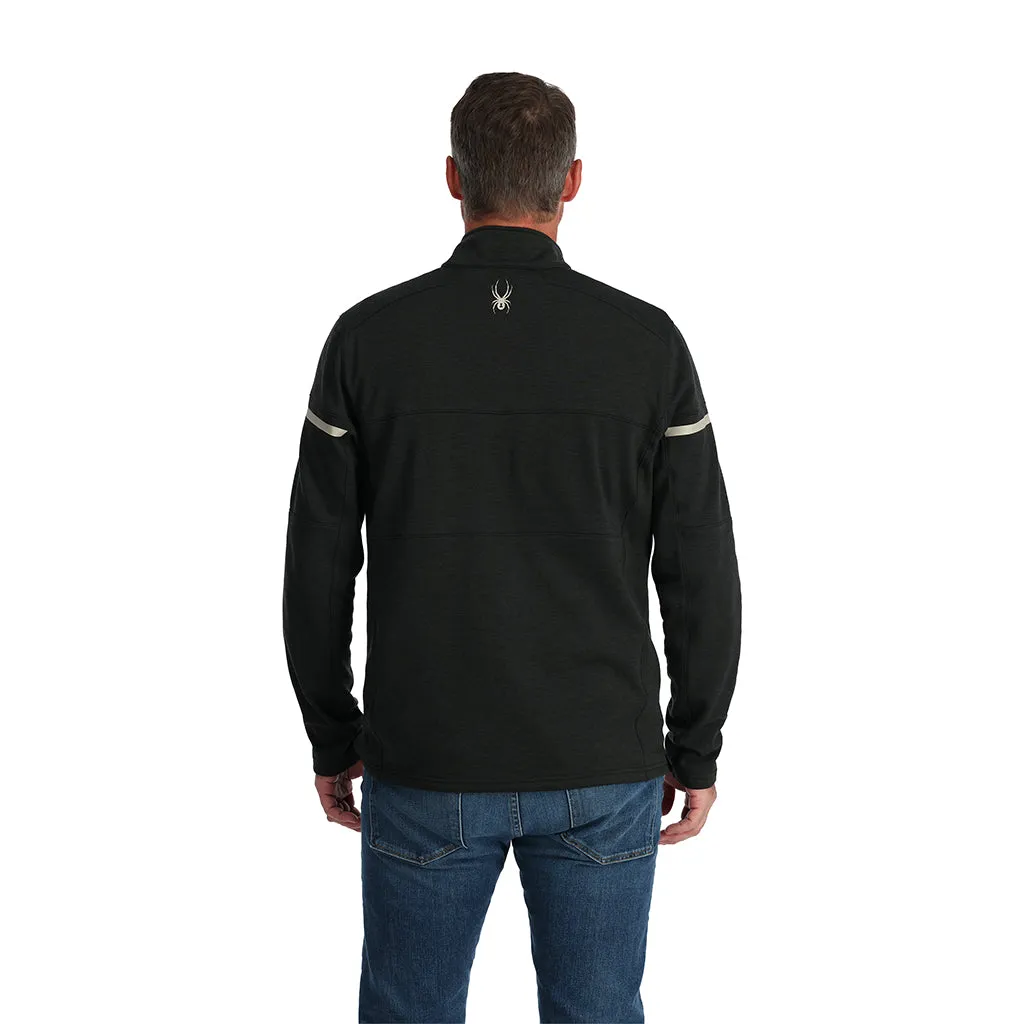 Mens Speed Fleece Half Zip - Black