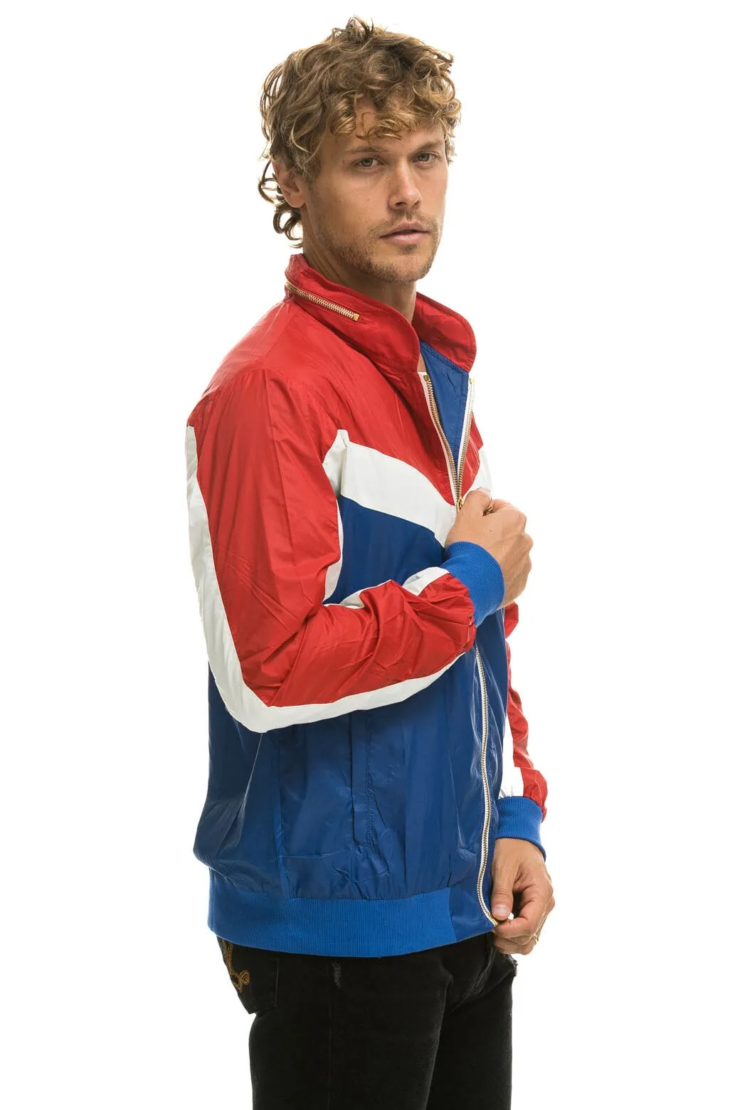 MEN'S WINDBREAKER JACKET - CLASSIC USA