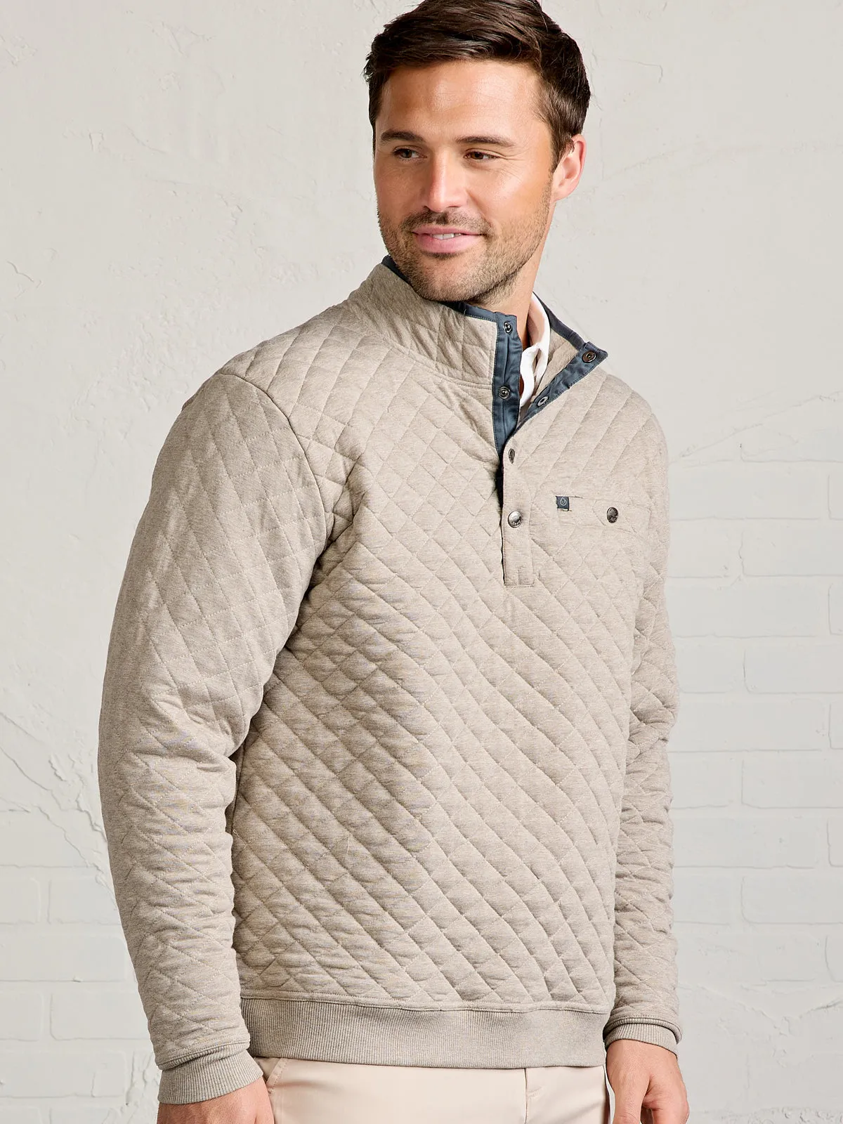 Newport Soft Quilt Pullover