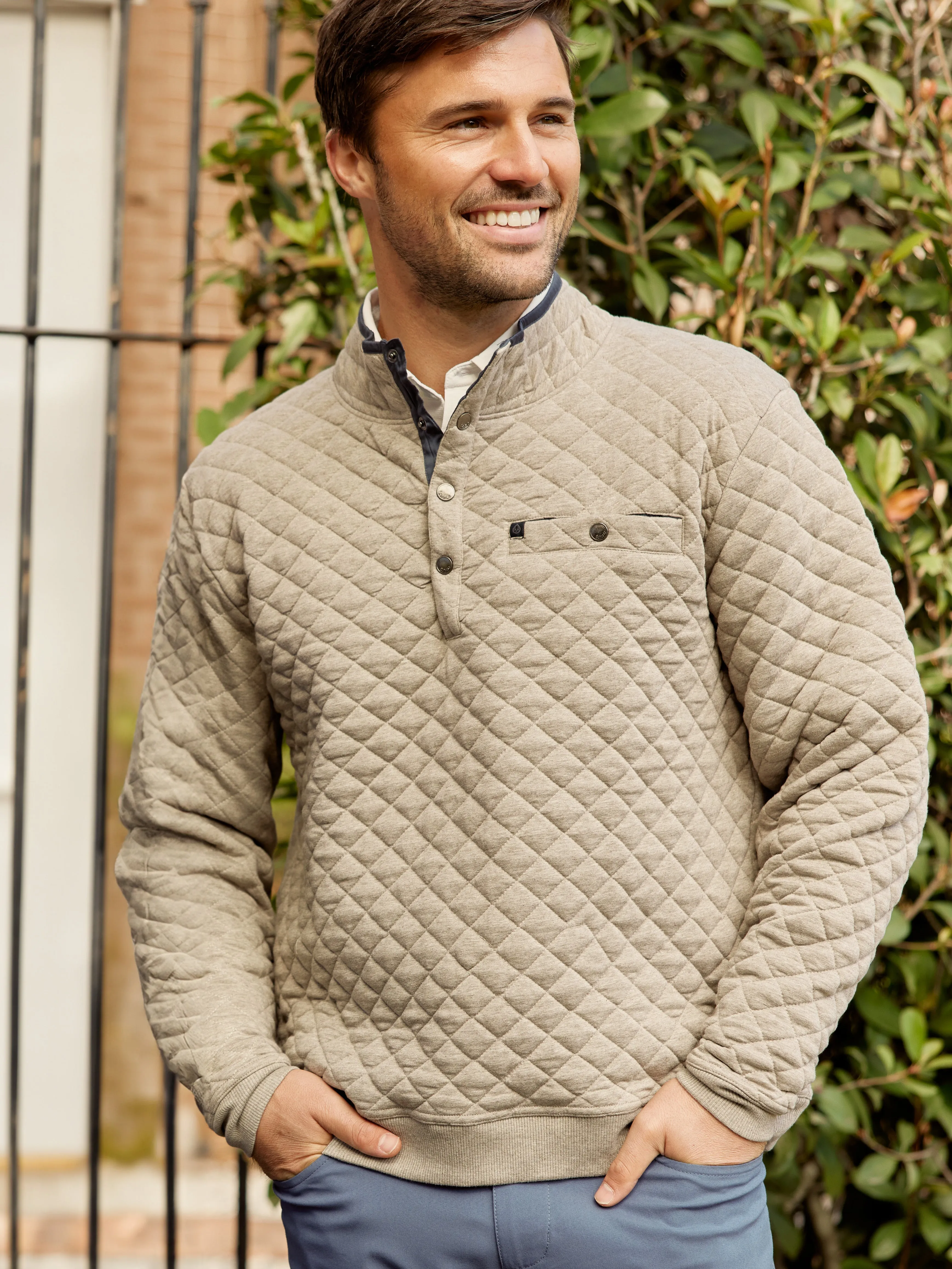 Newport Soft Quilt Pullover