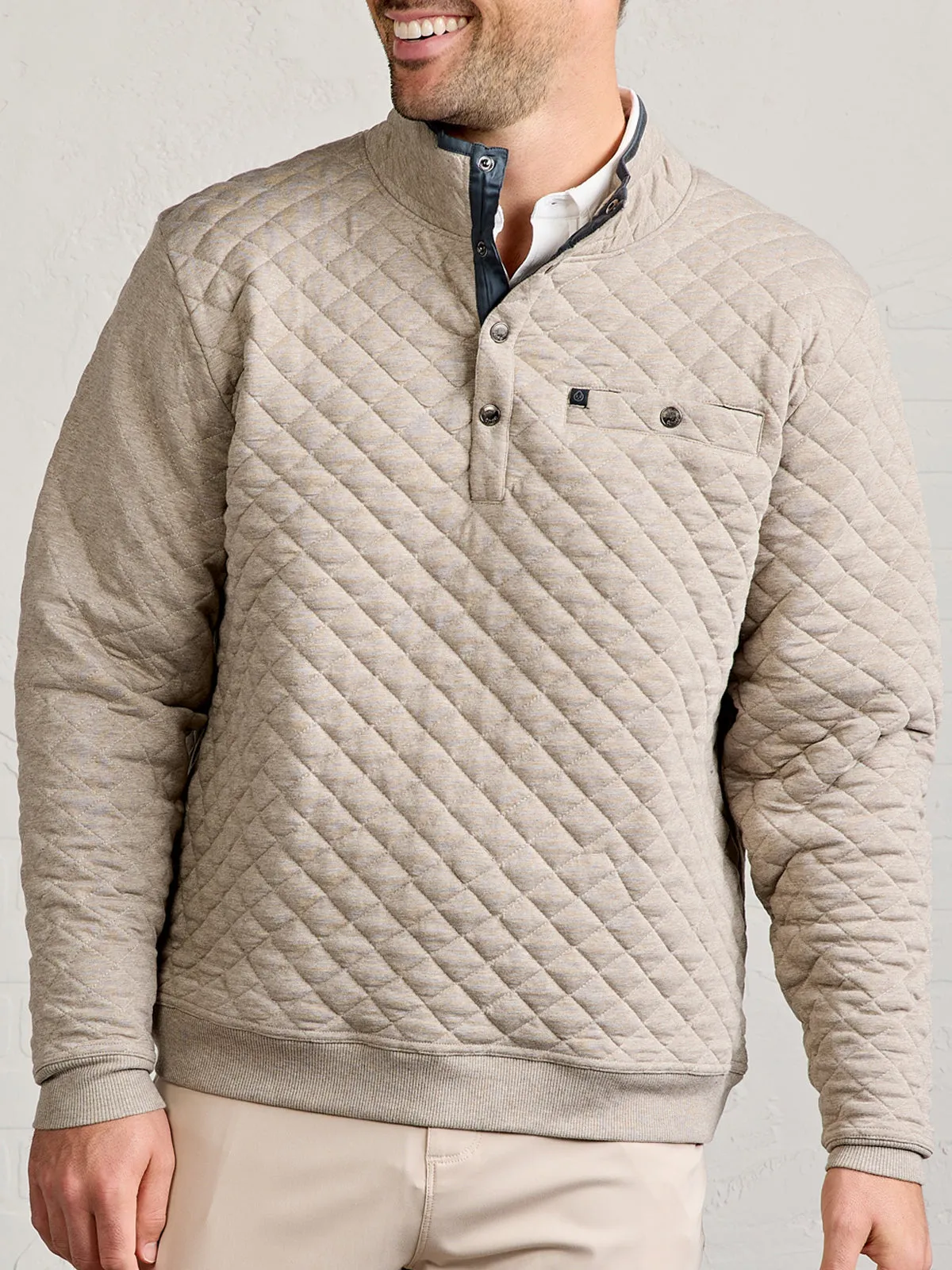 Newport Soft Quilt Pullover