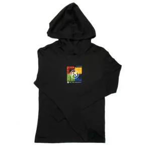 Palm Tree P/O Lightweight Hoodie - Black