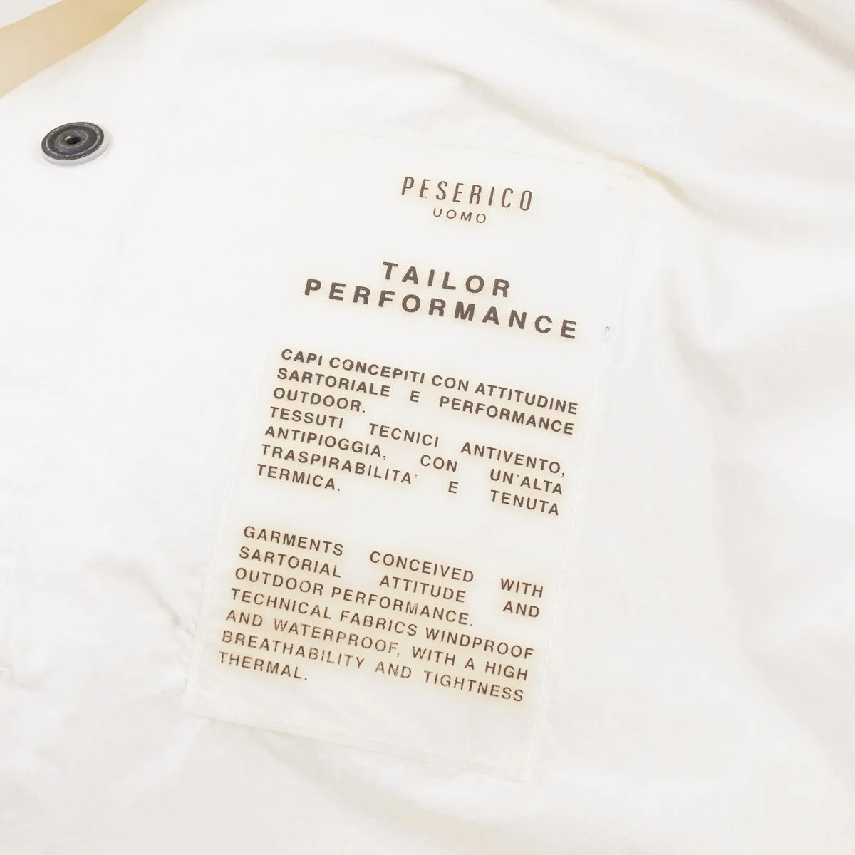 Peserico Lightweight Water-Repellent Jacket