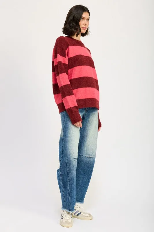 Piper Oversized Striped Sweater