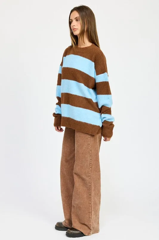 Piper Oversized Striped Sweater