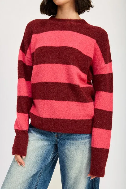 Piper Oversized Striped Sweater