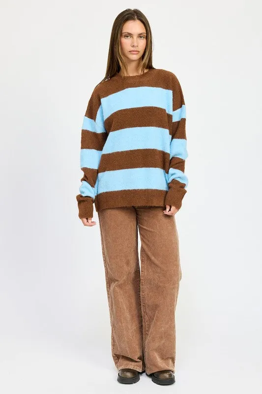 Piper Oversized Striped Sweater