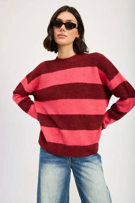 Piper Oversized Striped Sweater