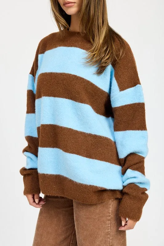 Piper Oversized Striped Sweater