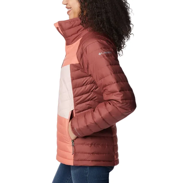 Powder Lite II Full Zip Jacket Beetroot Faded Peach/Dusty Pink