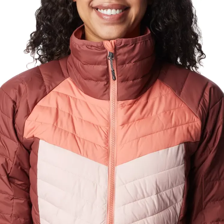 Powder Lite II Full Zip Jacket Beetroot Faded Peach/Dusty Pink