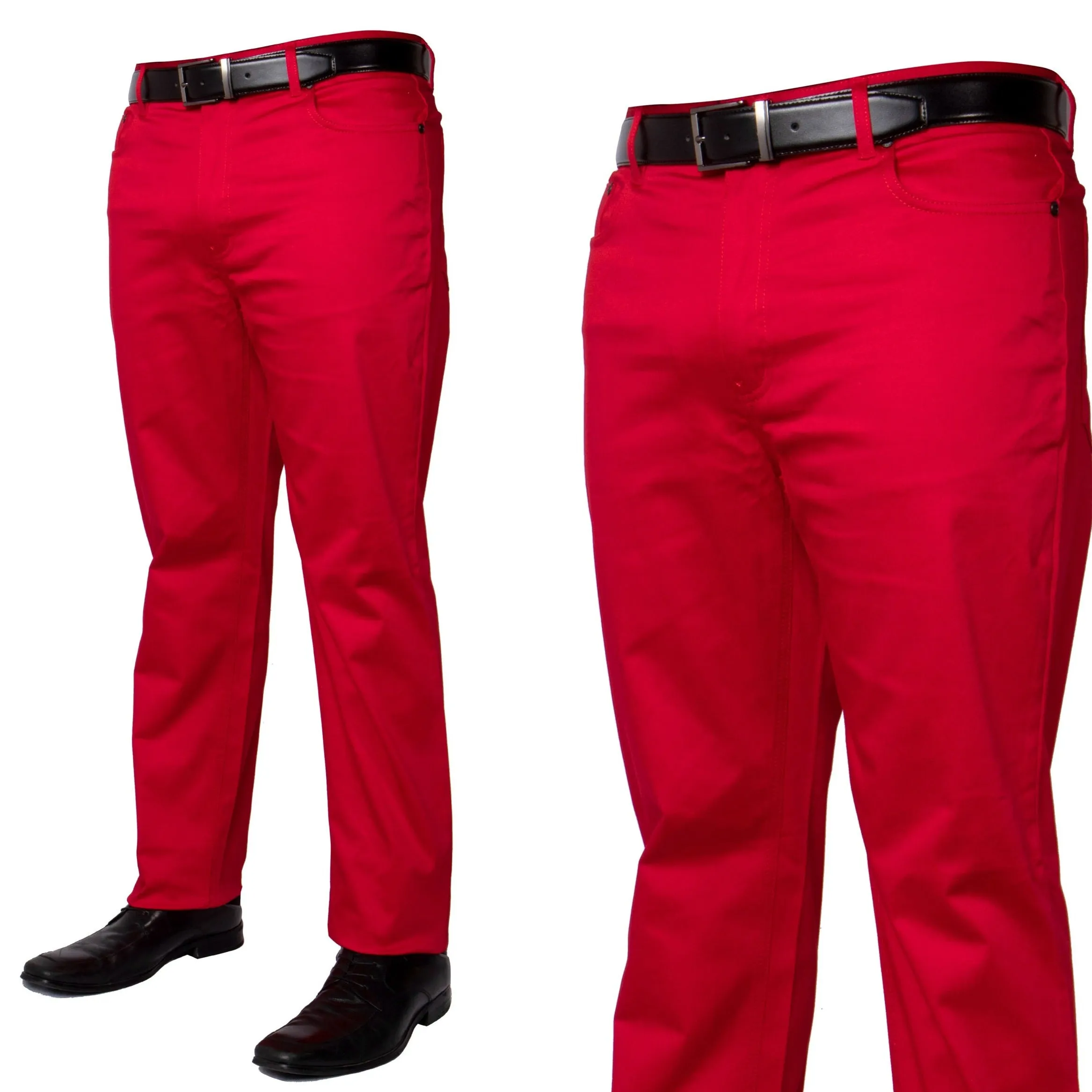 Prestige COP-100 Tailored Denim Pants Red