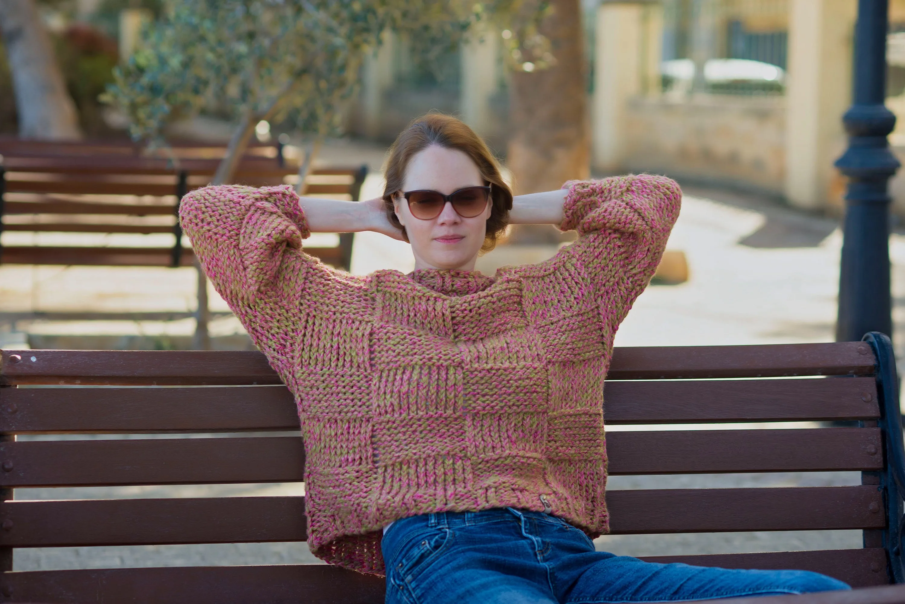 "Country In Spring" Sweater