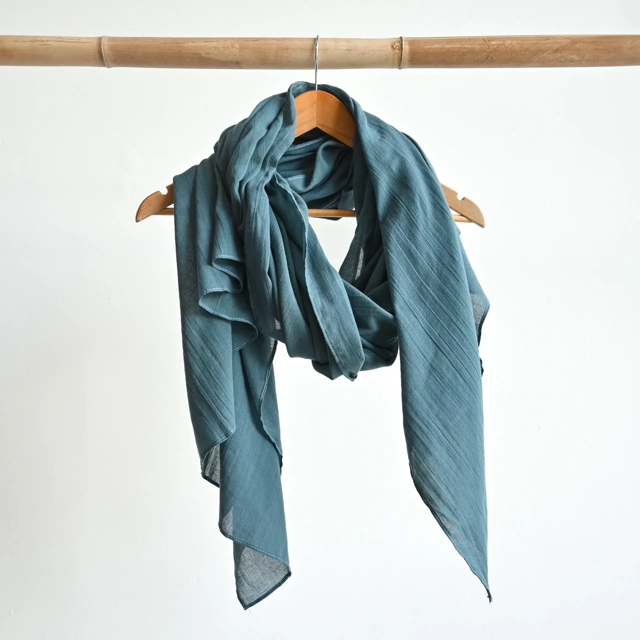 Soft As A Cloud Cotton Scarf Wrap