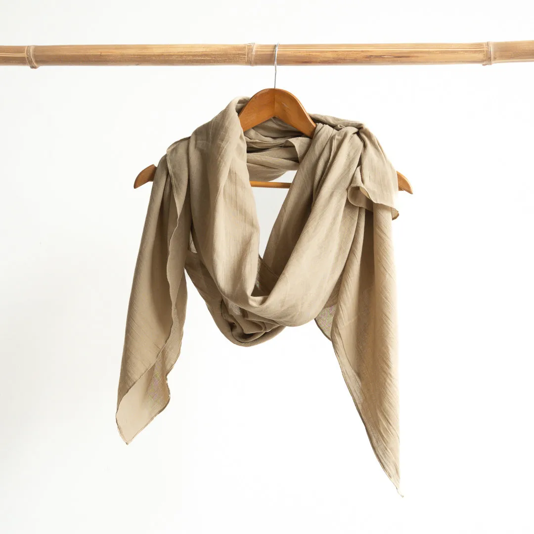 Soft As A Cloud Cotton Scarf Wrap