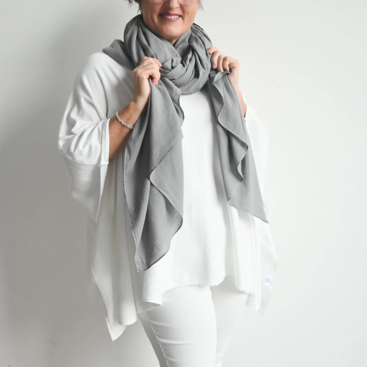 Soft As A Cloud Cotton Scarf Wrap